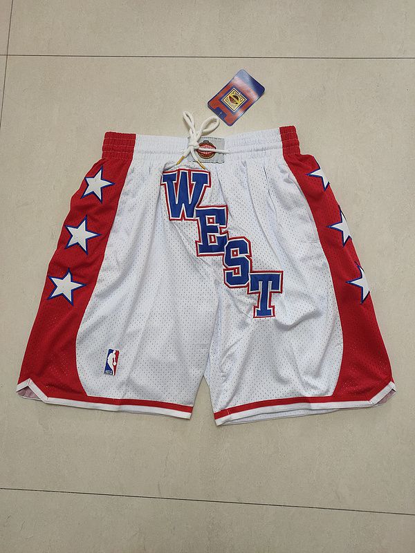 2025 Men NBA All star Shorts White style 1